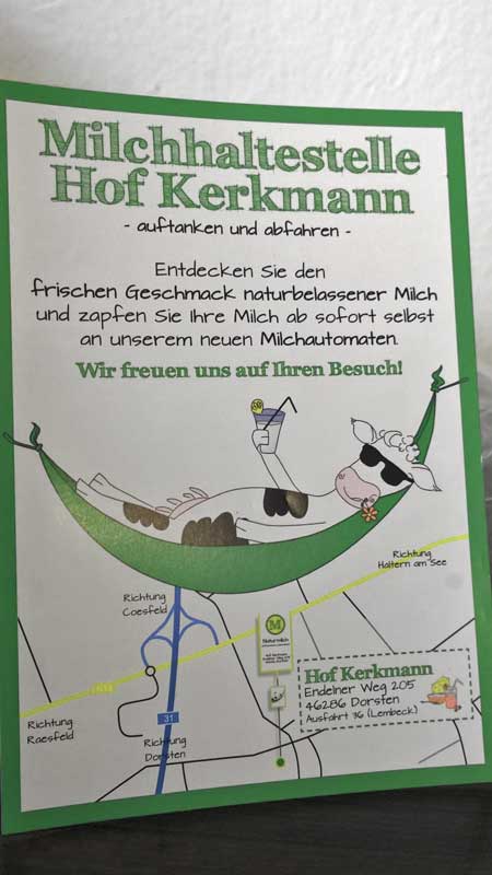 Milchtankstelle Kerkmann