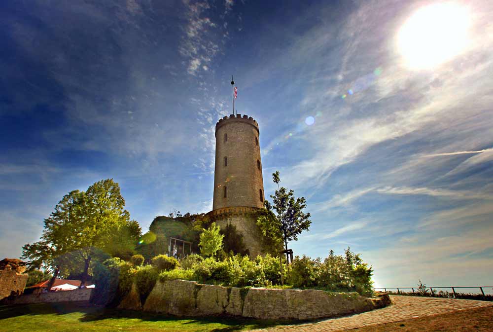 Sparrenburg, Wahrzeichen hoch über über Bielefeld
Copyright: © Bielefeld Marketing