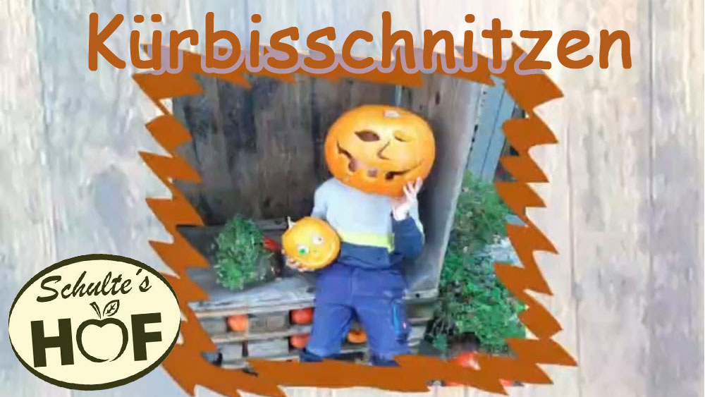 Kürbis schnitzen